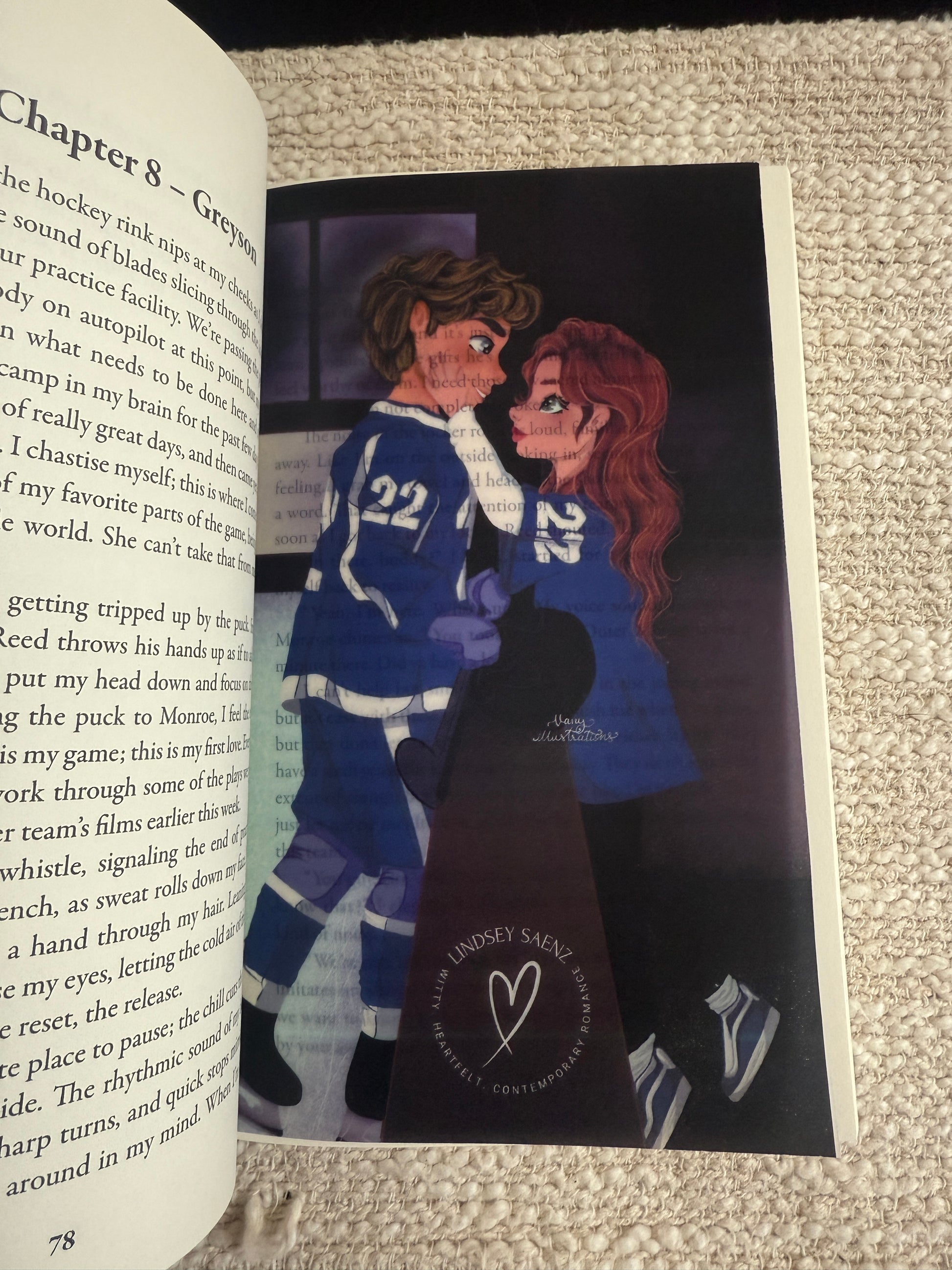 The Other Side of Wild - A Hockey Romance by Lindsey Saenz