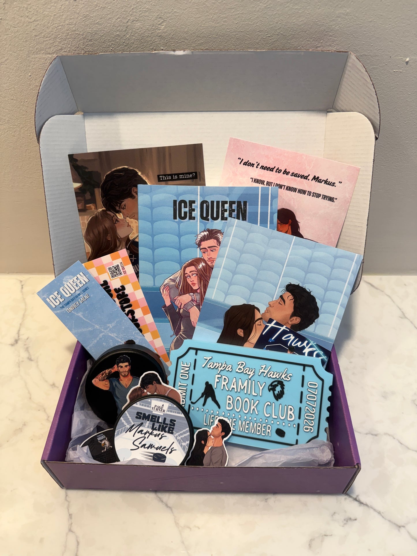 Ice Queen PR box (minus the box)